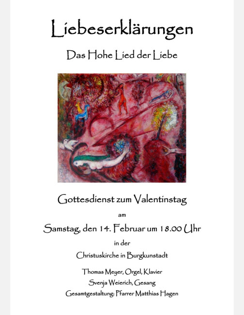 Valentinsgottesdienst